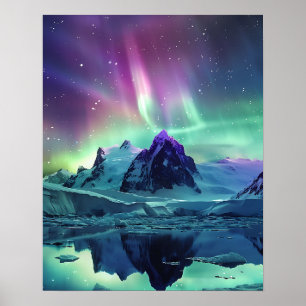 A lovely Aurora Borealis Poster
