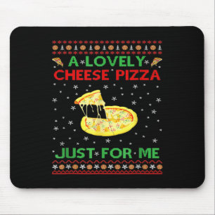 A Lovely Cheese Pizza Alone Funny Kevin X Mas Home Mouse Pad