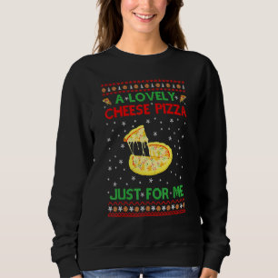 A Lovely Cheese Pizza Kevin X Mas Sweatshirt