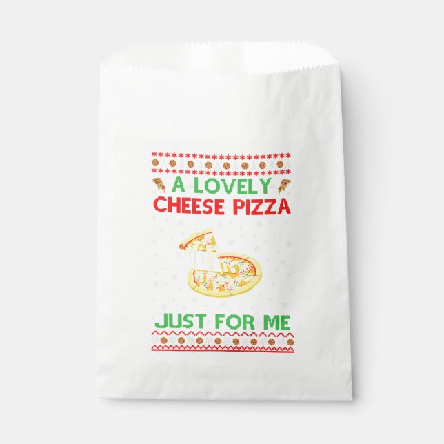 A Lovely Cheese Pizza Shirt Alone Funny Kevin X-Ma Favour Bag (Front)