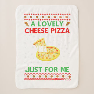 A Lovely Cheese Pizza Shirt Alone Funny Kevin X-Ma Sherpa Blanket