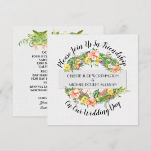A Lovely Day For A Wedding Invitation