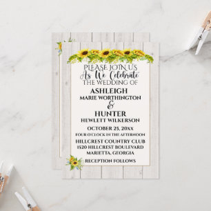 A Lovely Day For A Wedding - Invitation