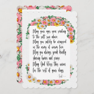 A Lovely Day For A Wedding - See Back  Invitation