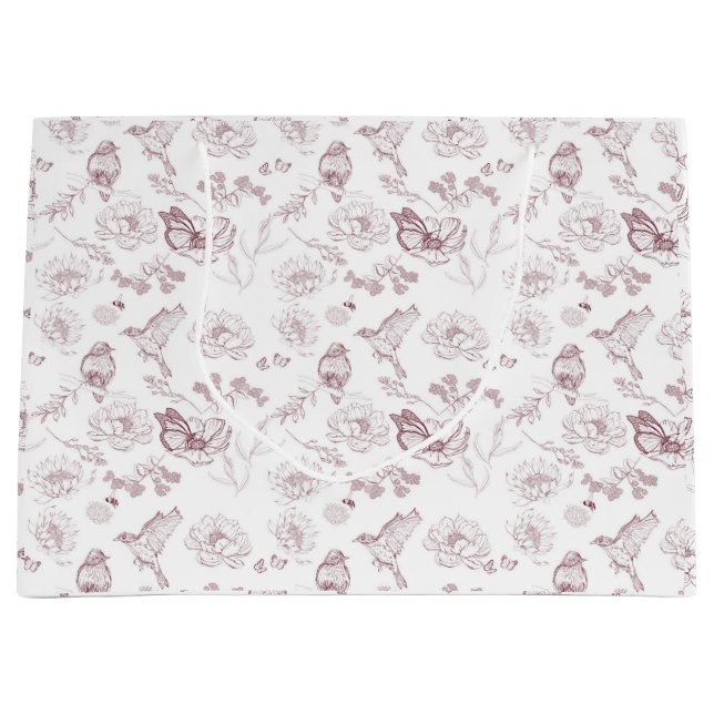 A Lovely Day Large Gift Bag (Front)