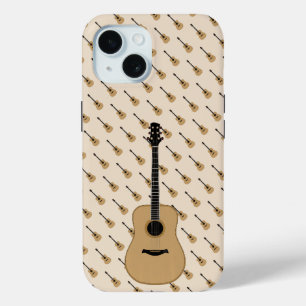 A lovely guitar iPhone 15 case