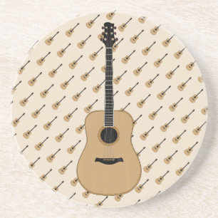 A lovely guitar coaster