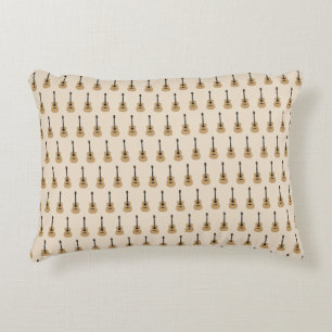 A lovely guitar decorative cushion