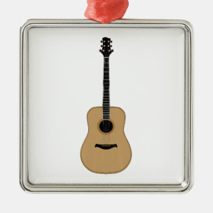 A lovely guitar metal ornament
