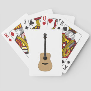 A lovely guitar playing cards