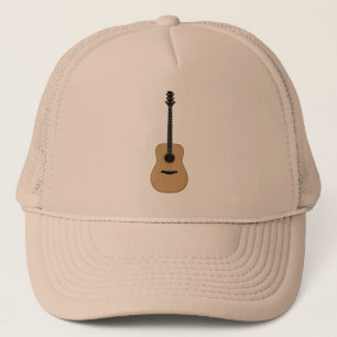 A lovely guitar trucker hat