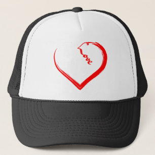 A Lovely Heart Trucker Hat