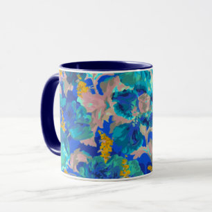 A Lovely Philip Jacobs Fabric Poppy Mug