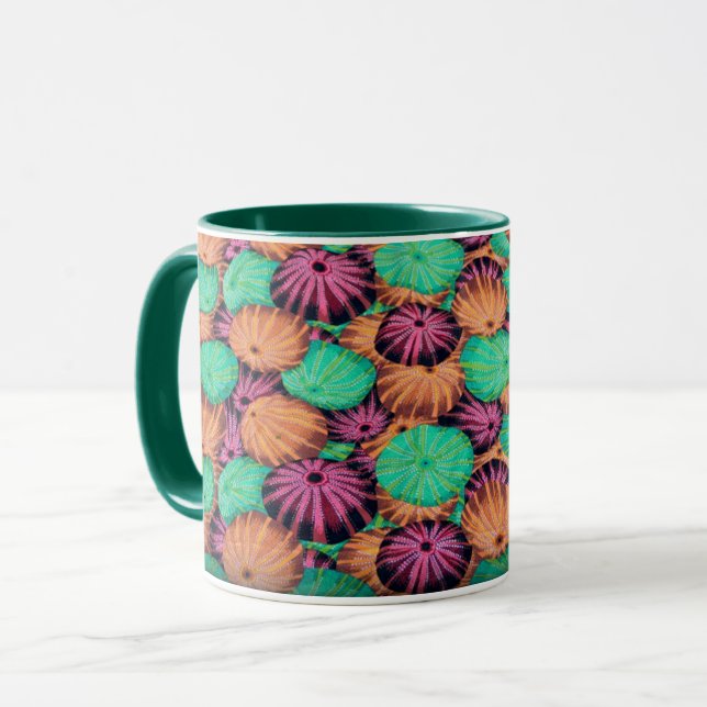 A Lovely Philip Jacobs Fabric Sea Urchin Mug (Front Left)