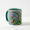 A Lovely Philip Jacobs Fabric Tree Fungi Mug