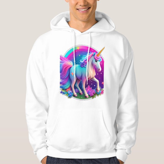 A Lovely Unicorn  Hoodie (Front)