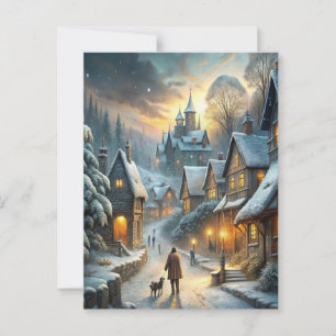A Lovely Winter Scene Postcard