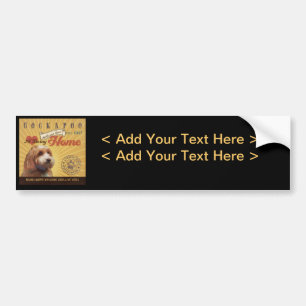 A Loving Cockapoo Makes Our House Home Bumper Sticker