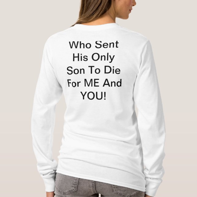 A Loving God T-Shirt (Back)
