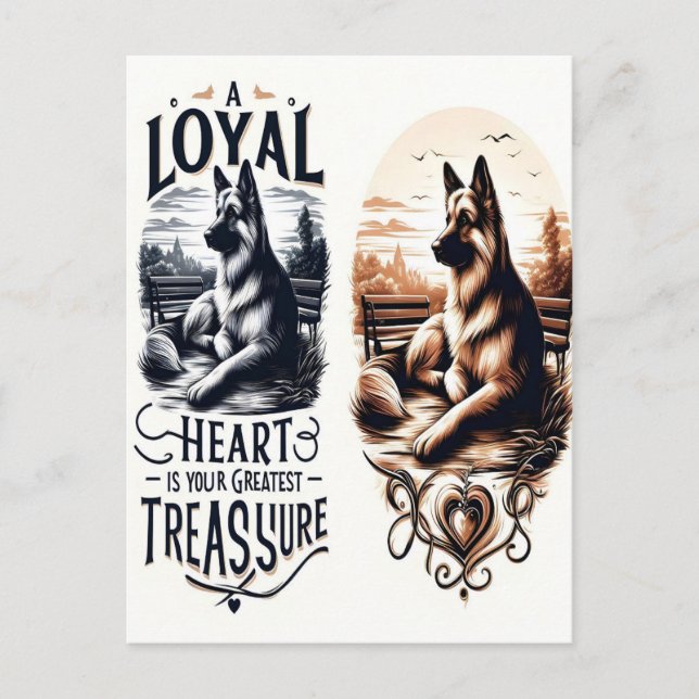 A Loyal Hearts Treasure Postcard (Front)