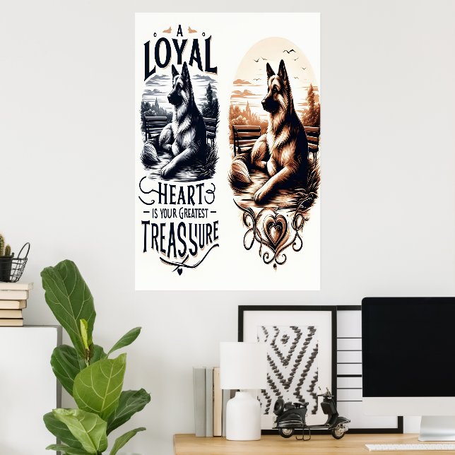 A Loyal Hearts Treasure Poster (Home Office)