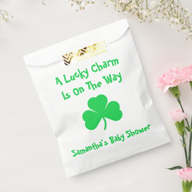 A Lucky Charm Is On The Way Favour Bag (Sealed)