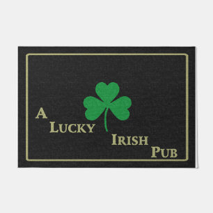 A Lucky Irish Pub Doormat