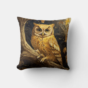 A lucky owl cushion
