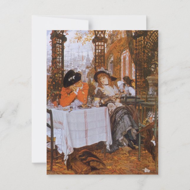 A Luncheon (Le Dejeuner) by James Tissot (Front)
