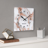 A luxurious rose-gold marble background