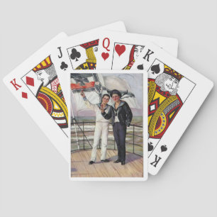 "A M Mailick Imperial German Navy" Playing Cards