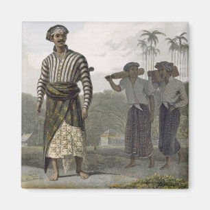 A Madurese of the Rank of Mantu, plate 7 from Vol Magnet
