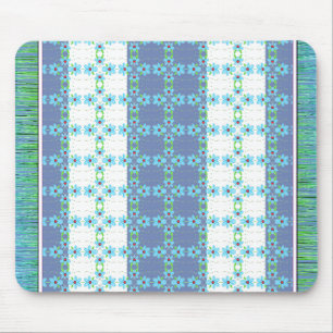 A Magic Carpet Style Flowered Designer Mouse Pad