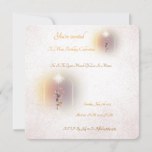 A magical celebration mum’s birthday invitation