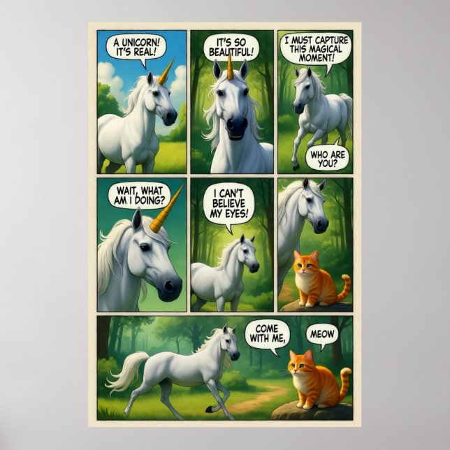 A Magical Encounter with a Talking Cat Poster (Front)