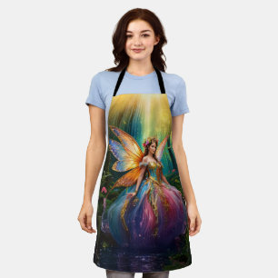 A Magical Fairy Enchanted Forest Apron