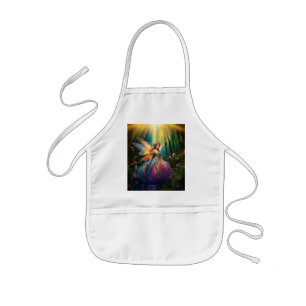 A Magical Fairy Enchanted Forest Kids Apron