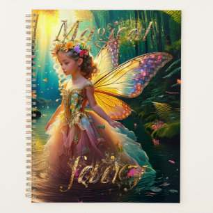 A magical fairy pond Magical Fairy Decorative Text Planner