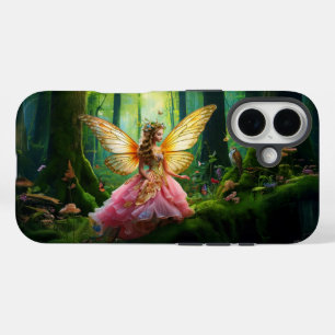 A magical fairy woodland forest iPhone 16 case