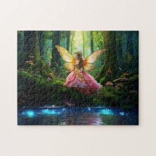A magical fairy woodland forest jigsaw puzzle