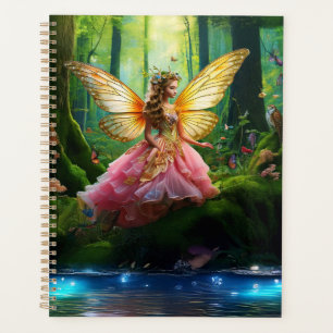 A magical fairy woodland forest planner