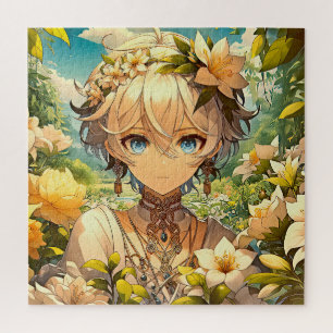 A magical garden jigsaw puzzle
