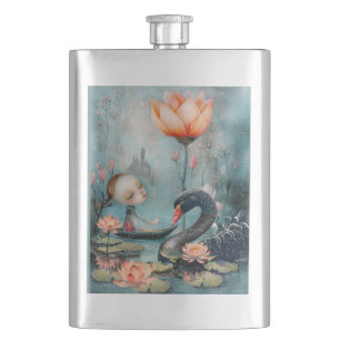 A Magical Moment Shared Between Friends Hip Flask