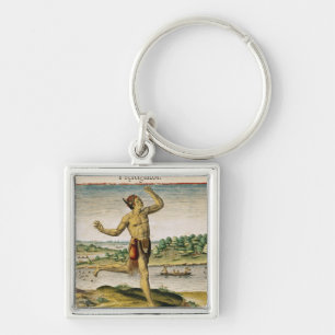A Magician from Virginia Key Ring