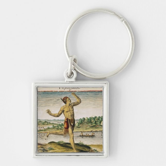 A Magician from Virginia Key Ring (Front)