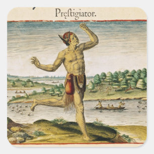 A Magician from Virginia Square Sticker