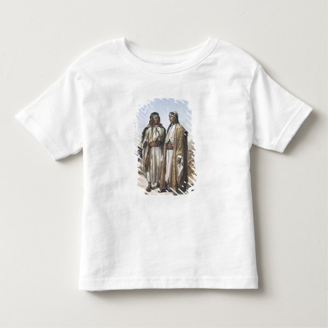A Mahazi and a Soualeh Bedouin, illustration from Toddler T-Shirt (Front)