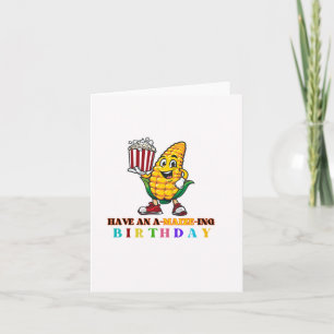 A-Maize-Ing Puns Birthday Card