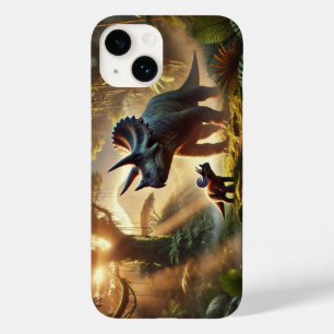 A majestic adult Triceratops  Case-Mate iPhone 14 Case