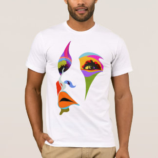 A majestic rainbow stretches across the sky, T-Shirt